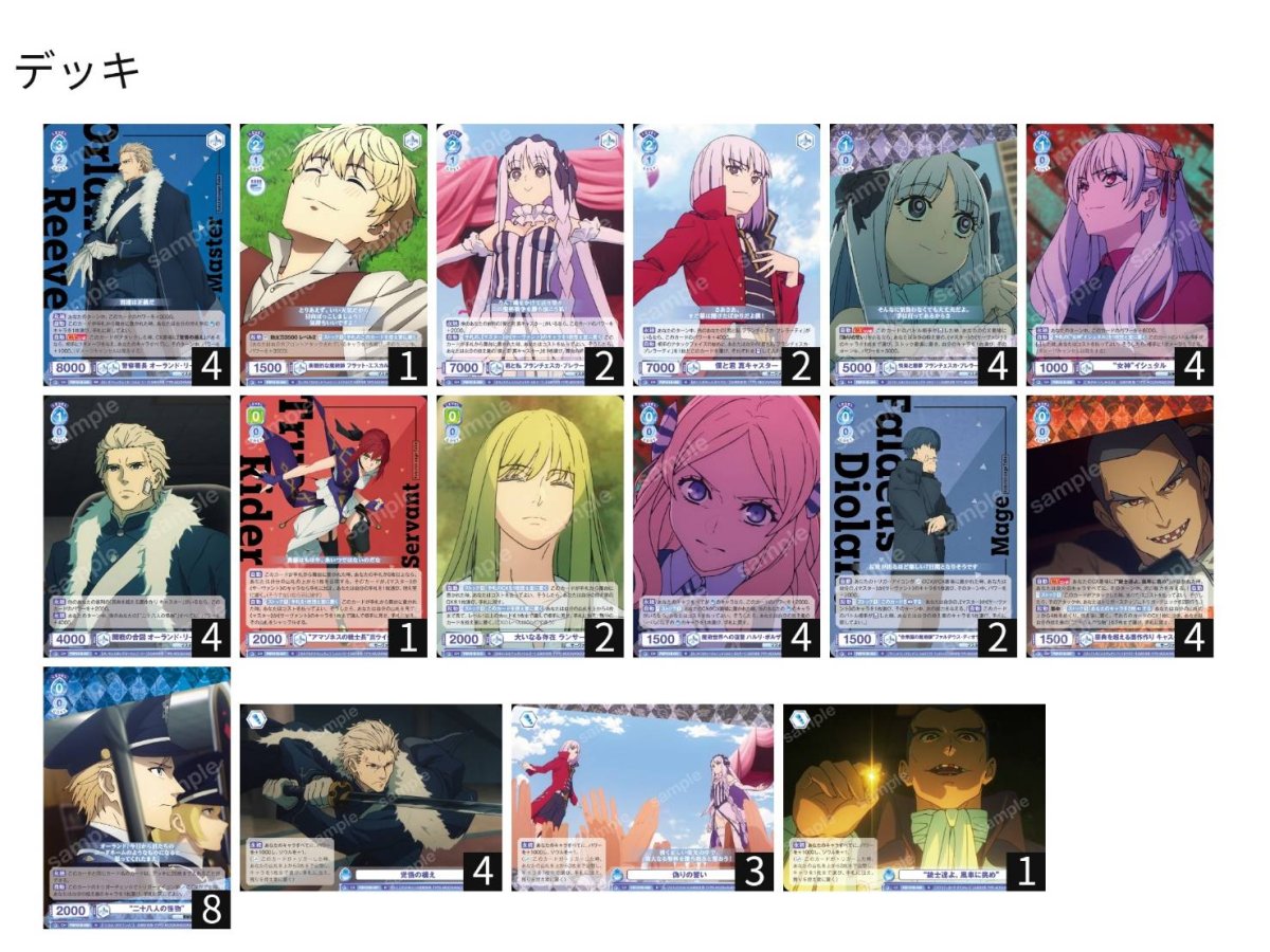 画像1: オーランド＆フランチェスカ＆キャスター 8ディスカバリー デッキ (1)