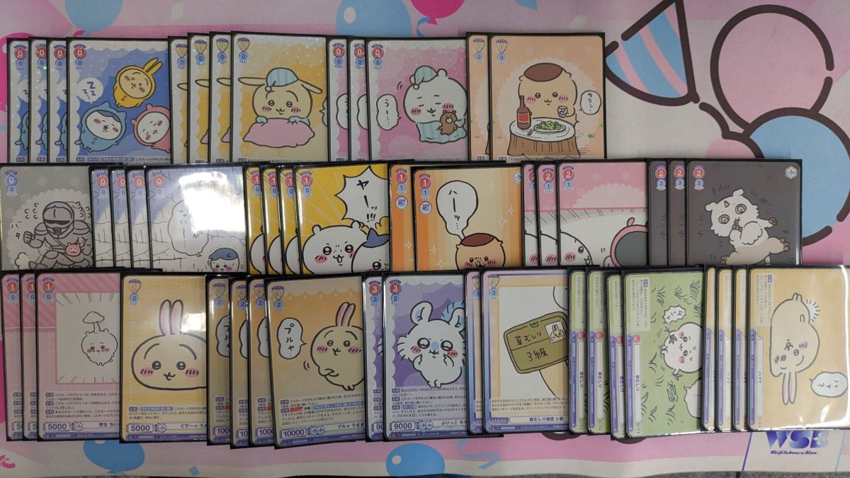 画像1: 【限定1個】ちいかわ　ちいかわ＆うさぎ＆ハチワレ 8本デッキ (1)
