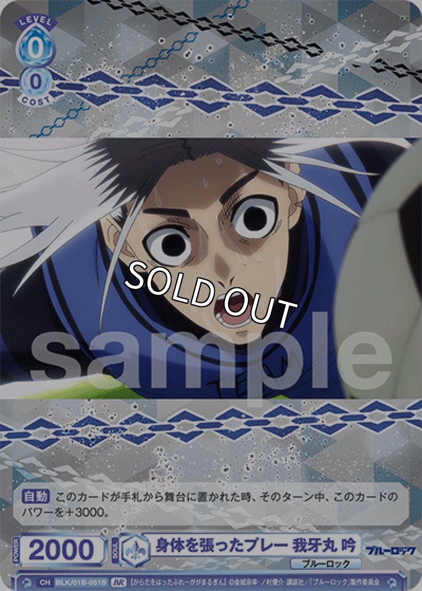 画像1: 【BR】N　身体を張ったプレー 我牙丸 吟 (1)