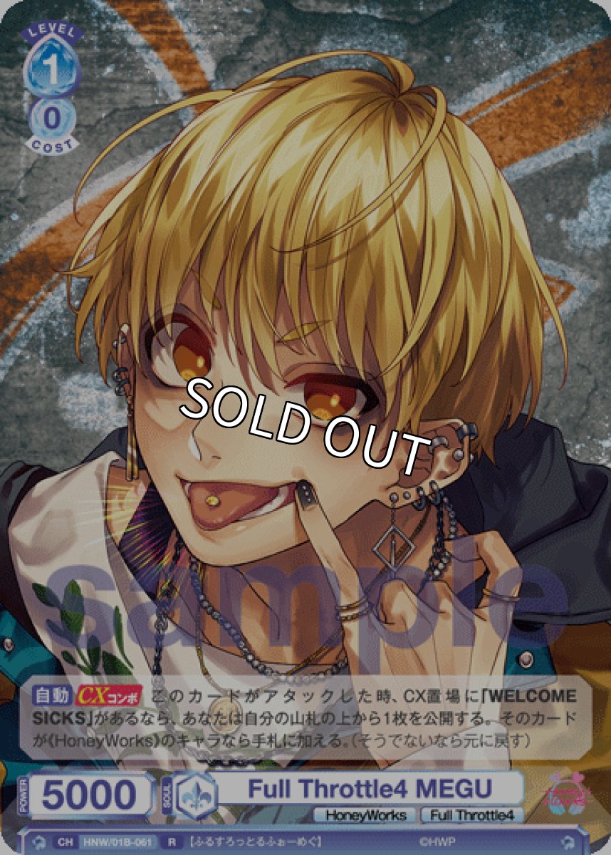 画像1: Full Throttle4 MEGU (1)