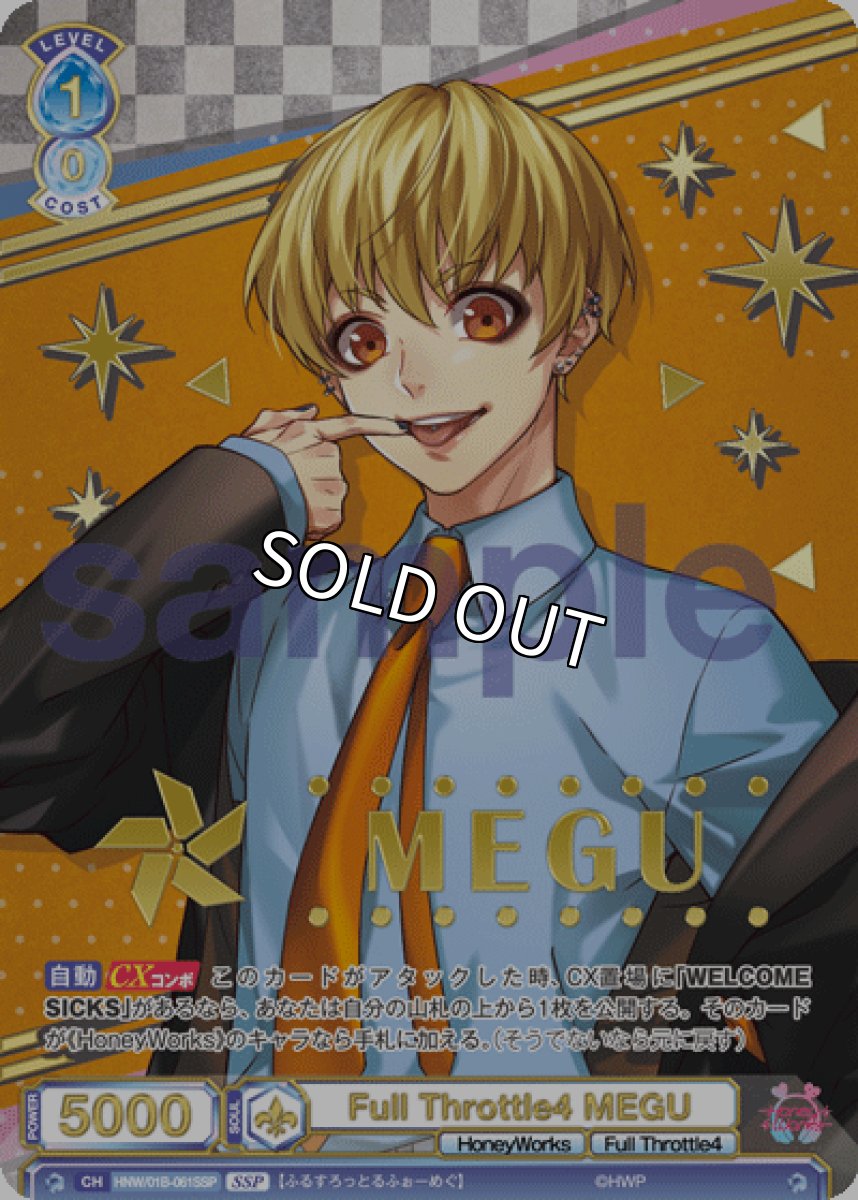 画像1: 【SSP】Full Throttle4 MEGU (1)
