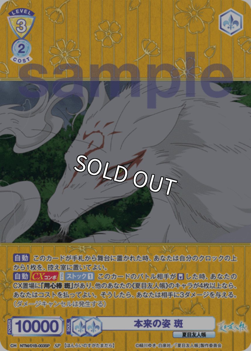 画像1: SP 本来の姿 斑 (1)