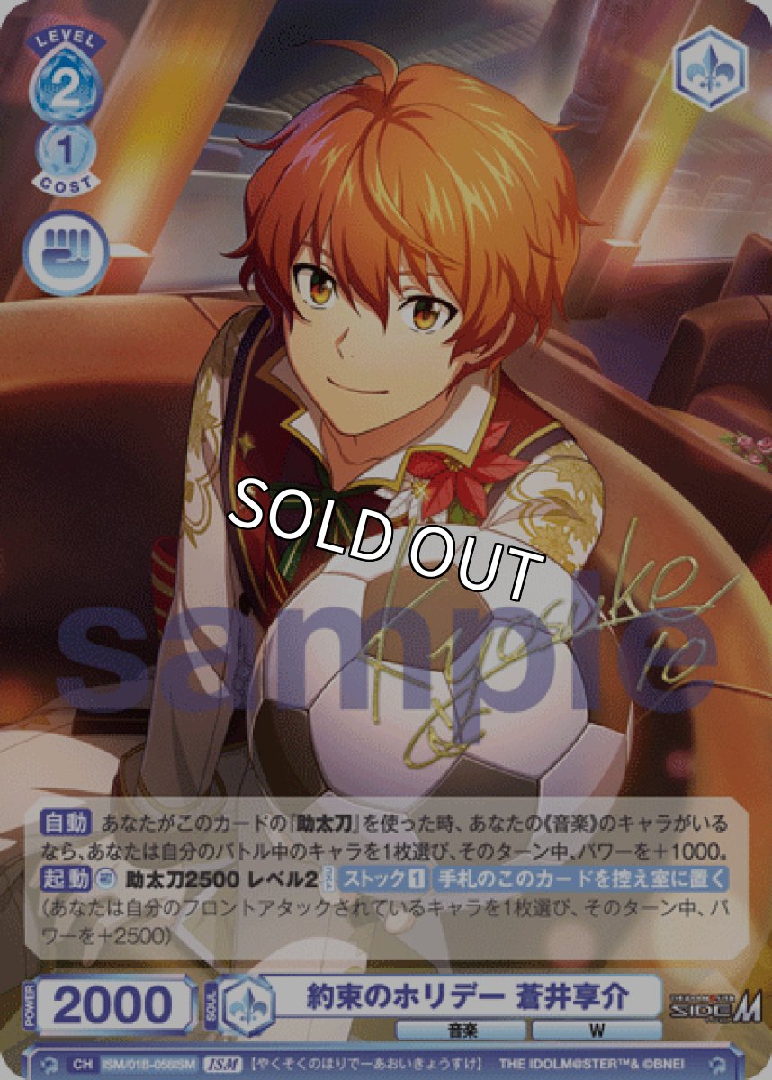 画像1: ISM　約束のホリデー 蒼井享介 (1)