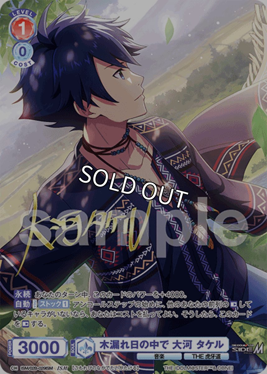 画像1: ISM 木漏れ日の中で 大河 タケル (1)