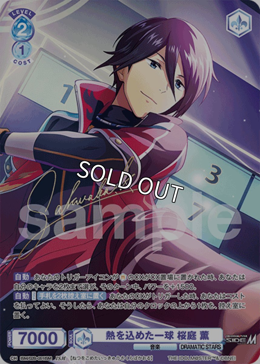 画像1: ISM 熱を込めた一球 桜庭 薫 (1)