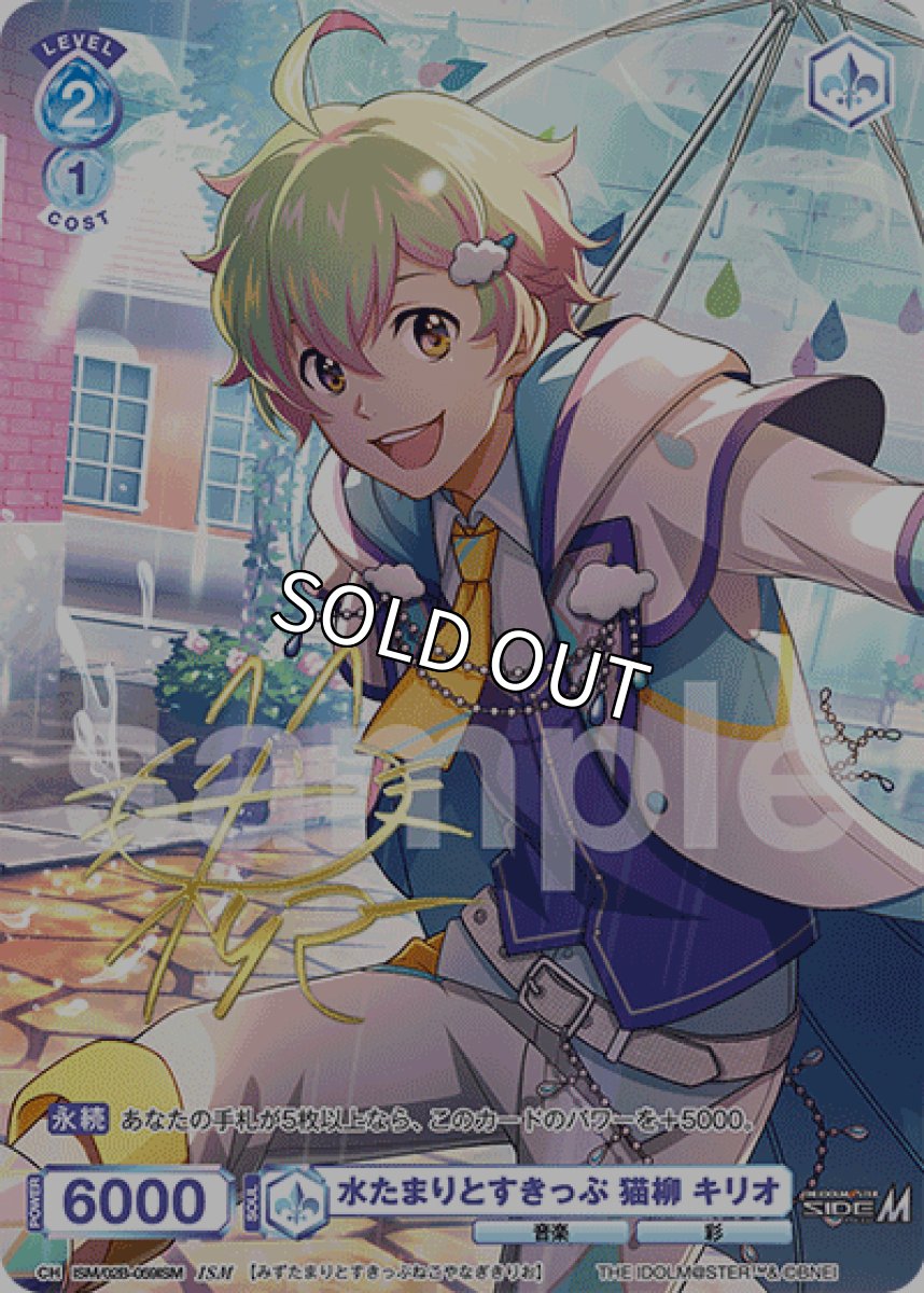 画像1: ISM 水たまりとすきっぷ 猫柳 キリオ (1)