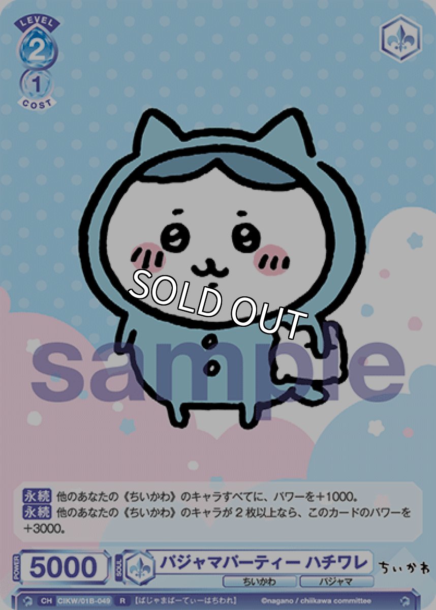 画像1: パジャマパーティー ハチワレ (1)